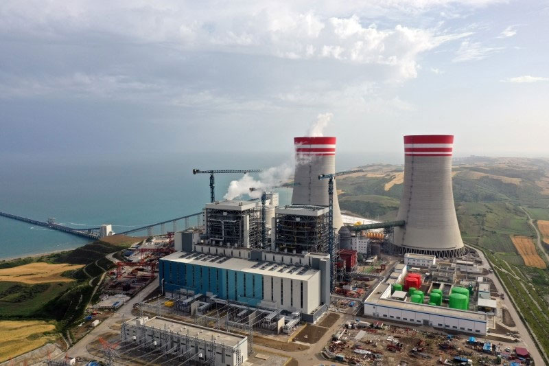 土耳其胡努特魯燃煤電廠工程一號機(jī)組鍋爐點(diǎn)火沖管順利完成
